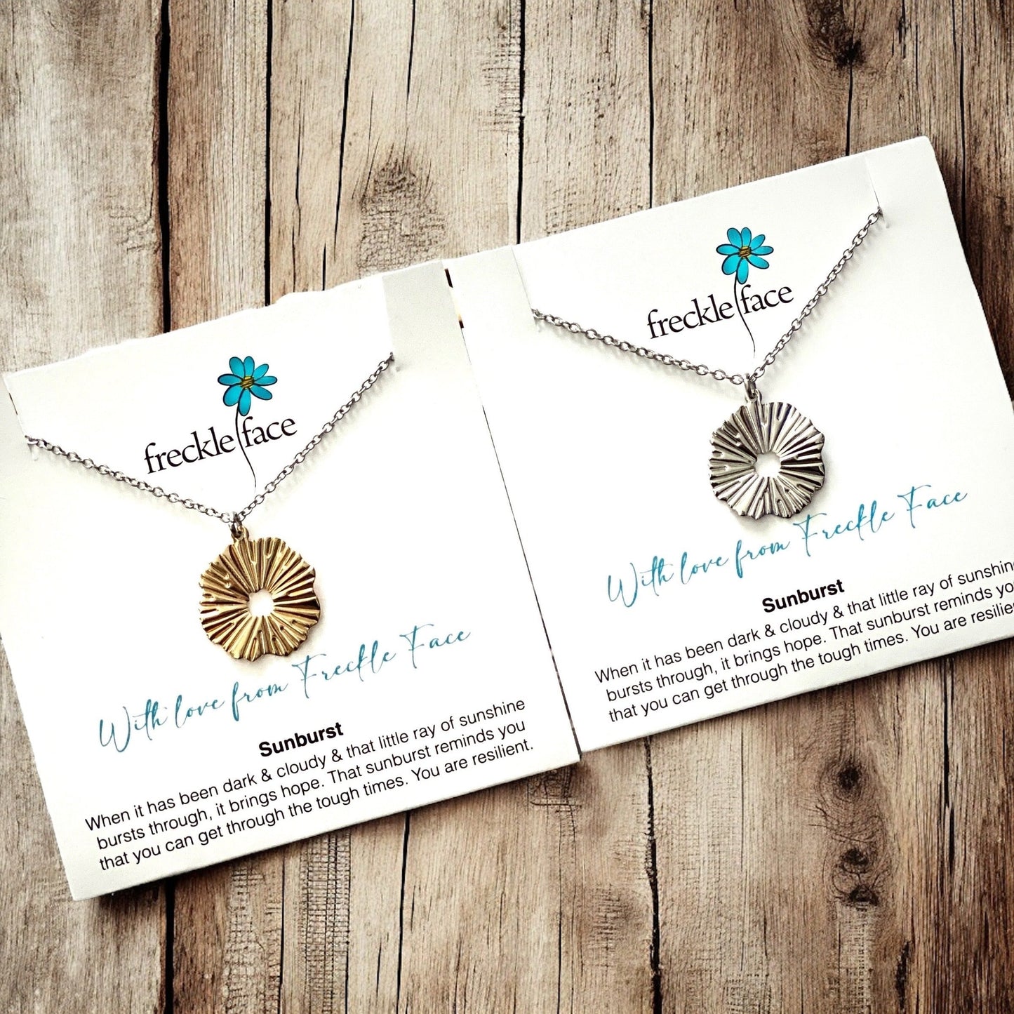 With Love From Freckle Face - Sunburst - Velora Luxury Fashion