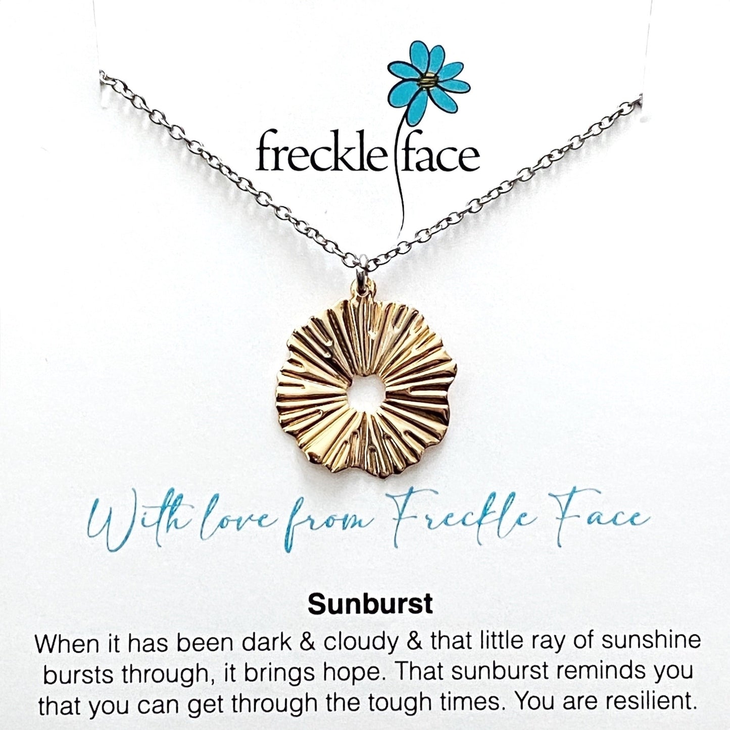 With Love From Freckle Face - Sunburst - Velora Luxury Fashion