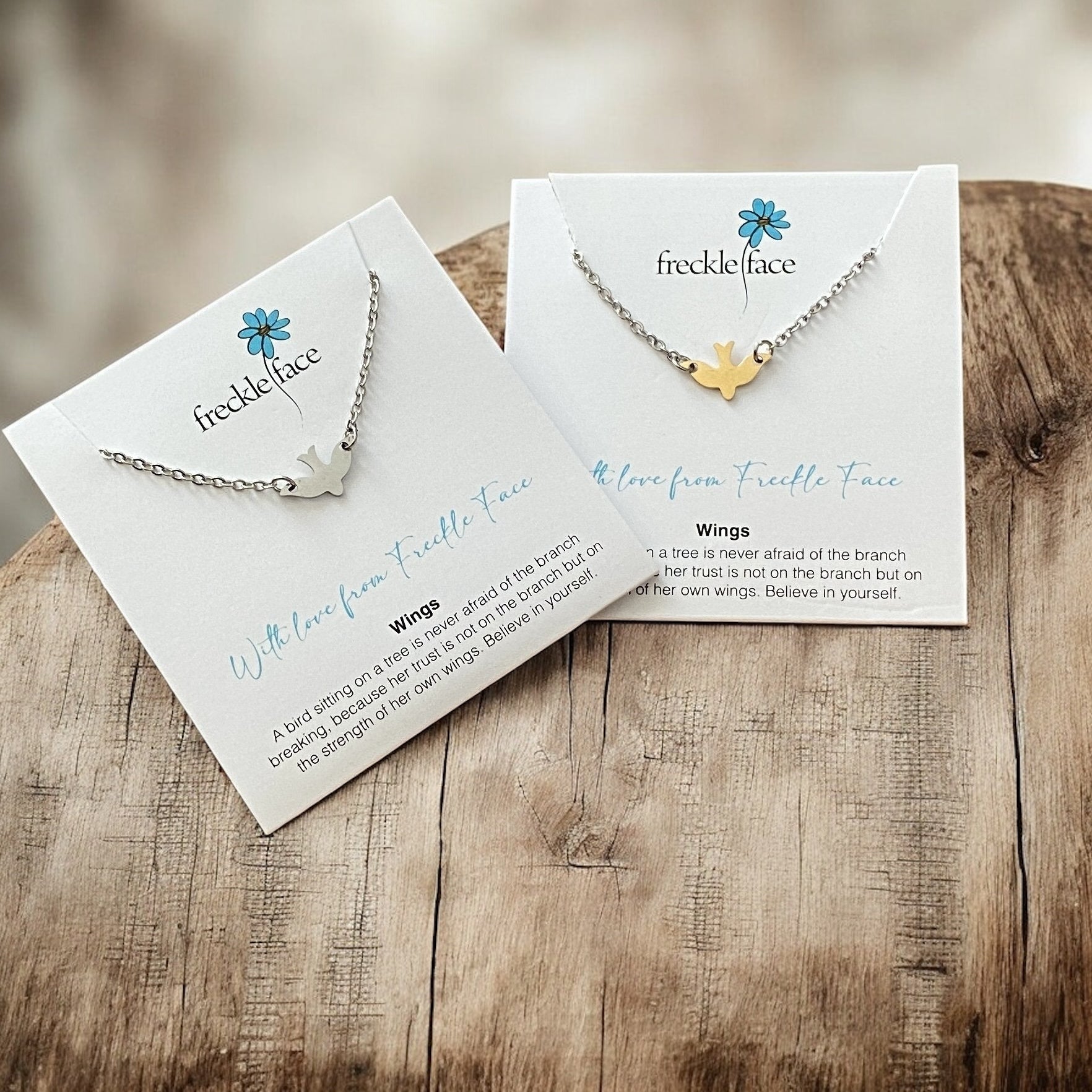 With Love from Freckle Face - Wings - Velora Luxury Fashion