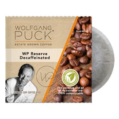 Wolfgang Puck Chefs Reserve Decaffeinated Medium Dark  Pods - Velora Luxury Fashion