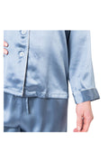 Women's  Mulberry Silk Pajama Set Twilight - Velora Luxury Fashion