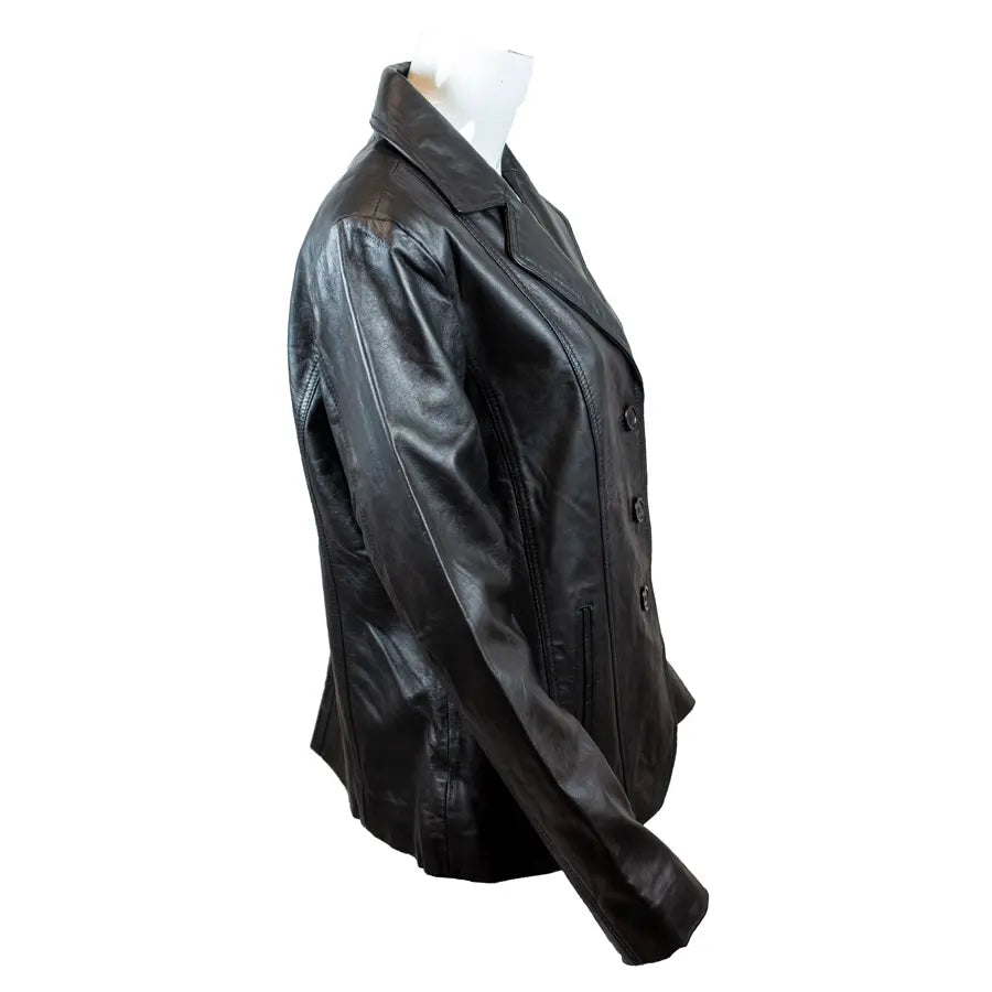 Women's Blazer Stitched Leather Jacket Boutique of Leathers/Open Road