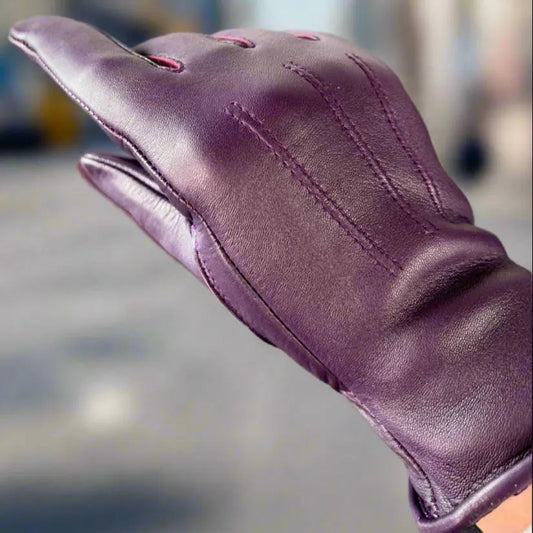 Women's Leather Gloves with Fur Lining Boutique of Leathers/Open Road