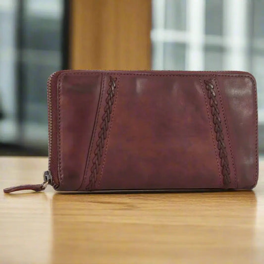 Women's Zip Around Wallet Boutique of Leathers/Open Road