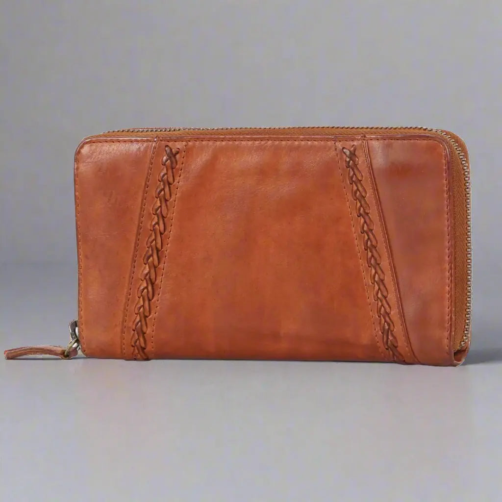Women's Zip Around Wallet Boutique of Leathers/Open Road