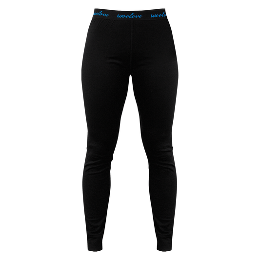 Women's 100% Merino Wool Thermal Long Underwear Base Layer Leggings 260 GSM - Heavyweight Woolove Apparel