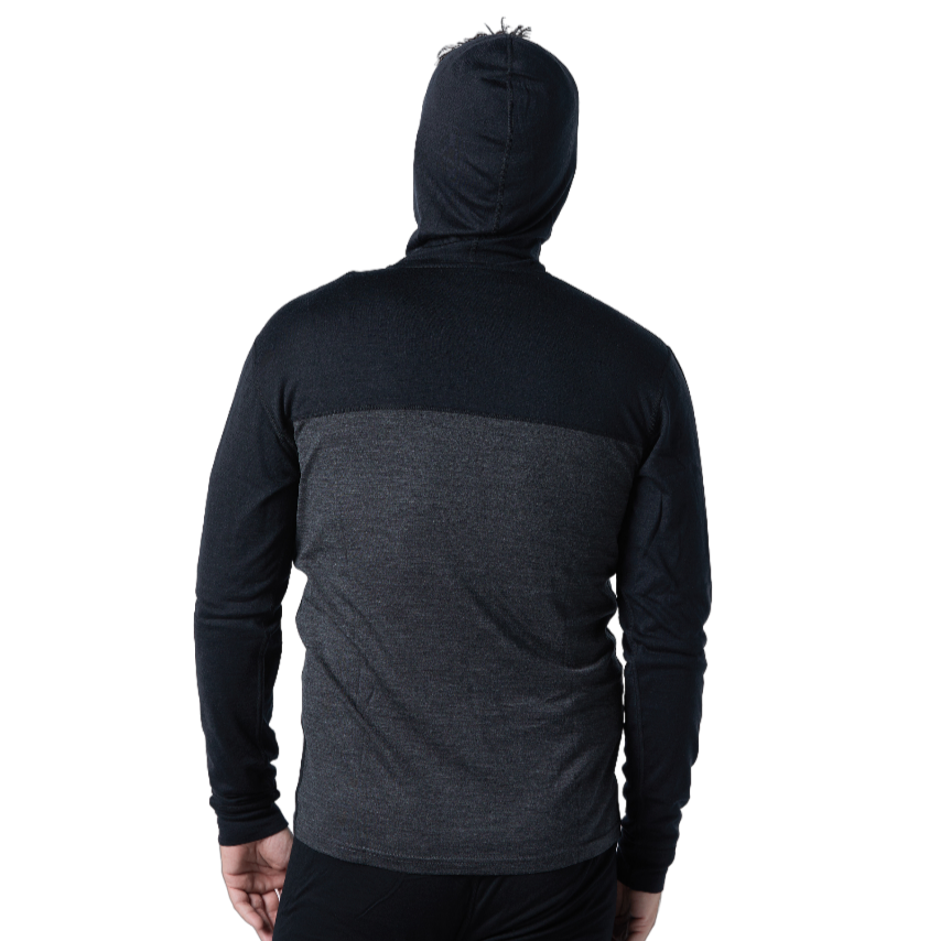 Men's 1/4 Zip Hoodie Pullover Woolove Apparel