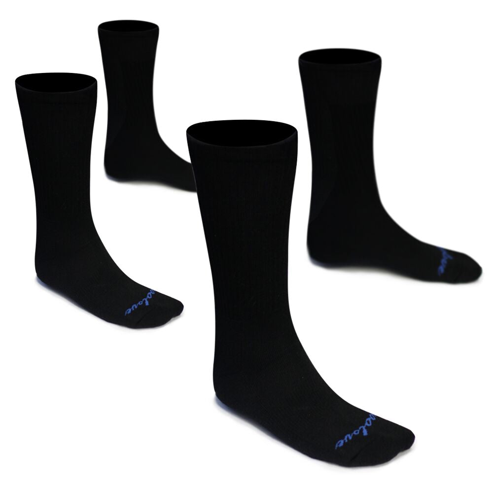 Unisex Merino Wool Premium Base Layer Socks (2 Pack) - Velora
