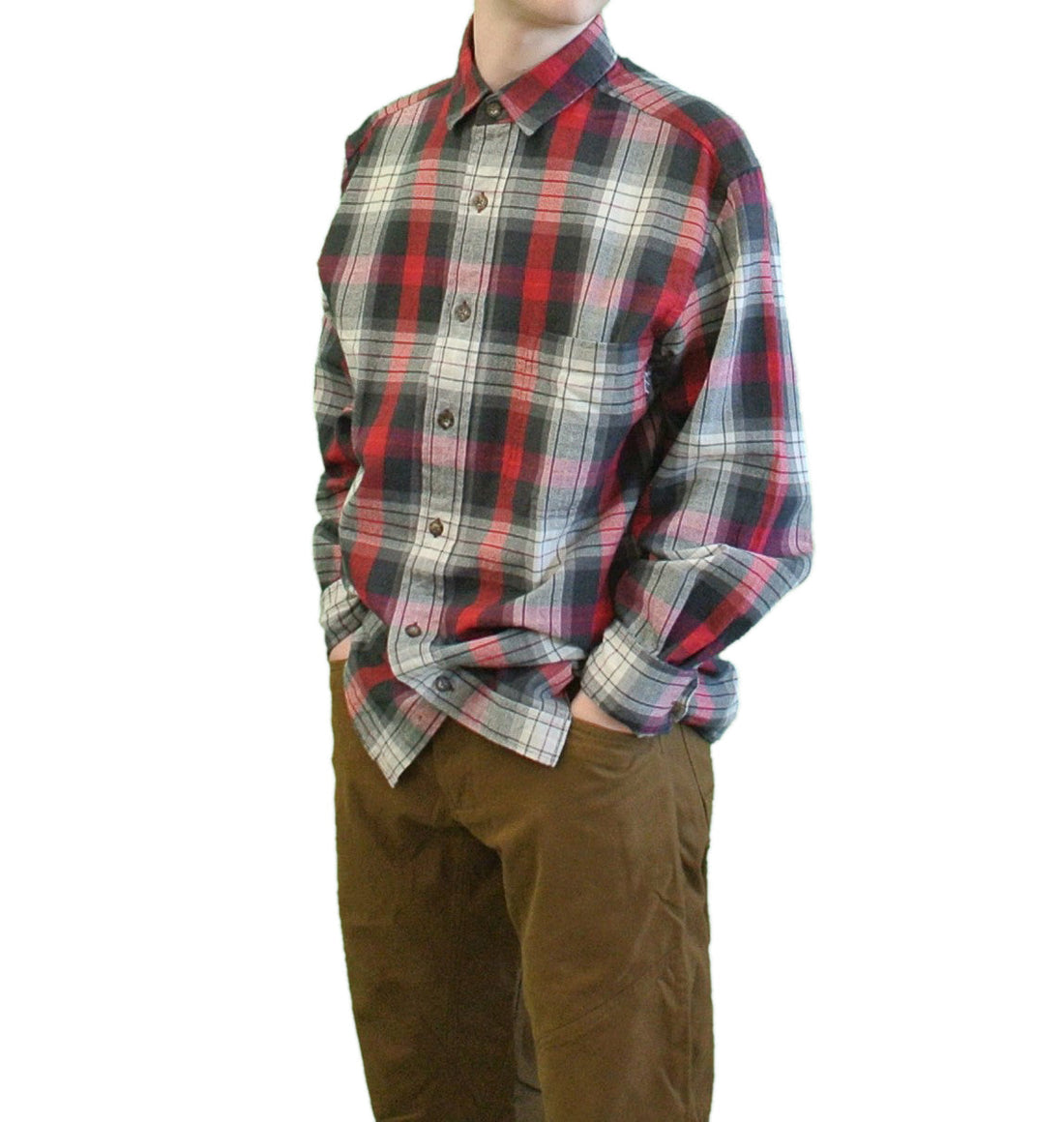 Woolrich Men's Rock Pass Flannel Shirts Size Small - Velora Luxury Fashion