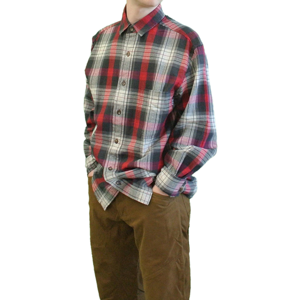 Woolrich Men's Rock Pass Flannel Shirts Size Small - Velora Luxury Fashion