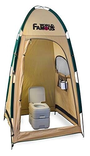 World Famous Porta-Privy Privacy Shelter - Velora Luxury Fashion
