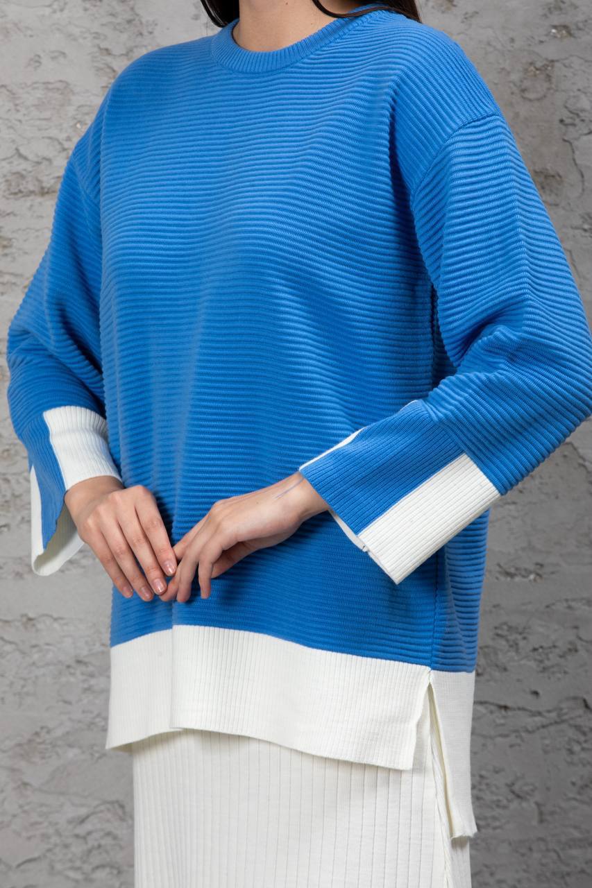 Woven Long Sleeve Top - Velora Luxury Fashion
