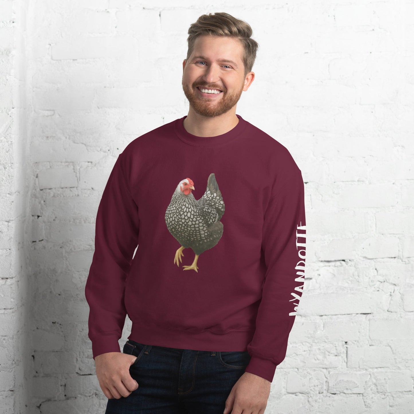 Wyandotte Unisex Sweatshirt - Velora Luxury Fashion