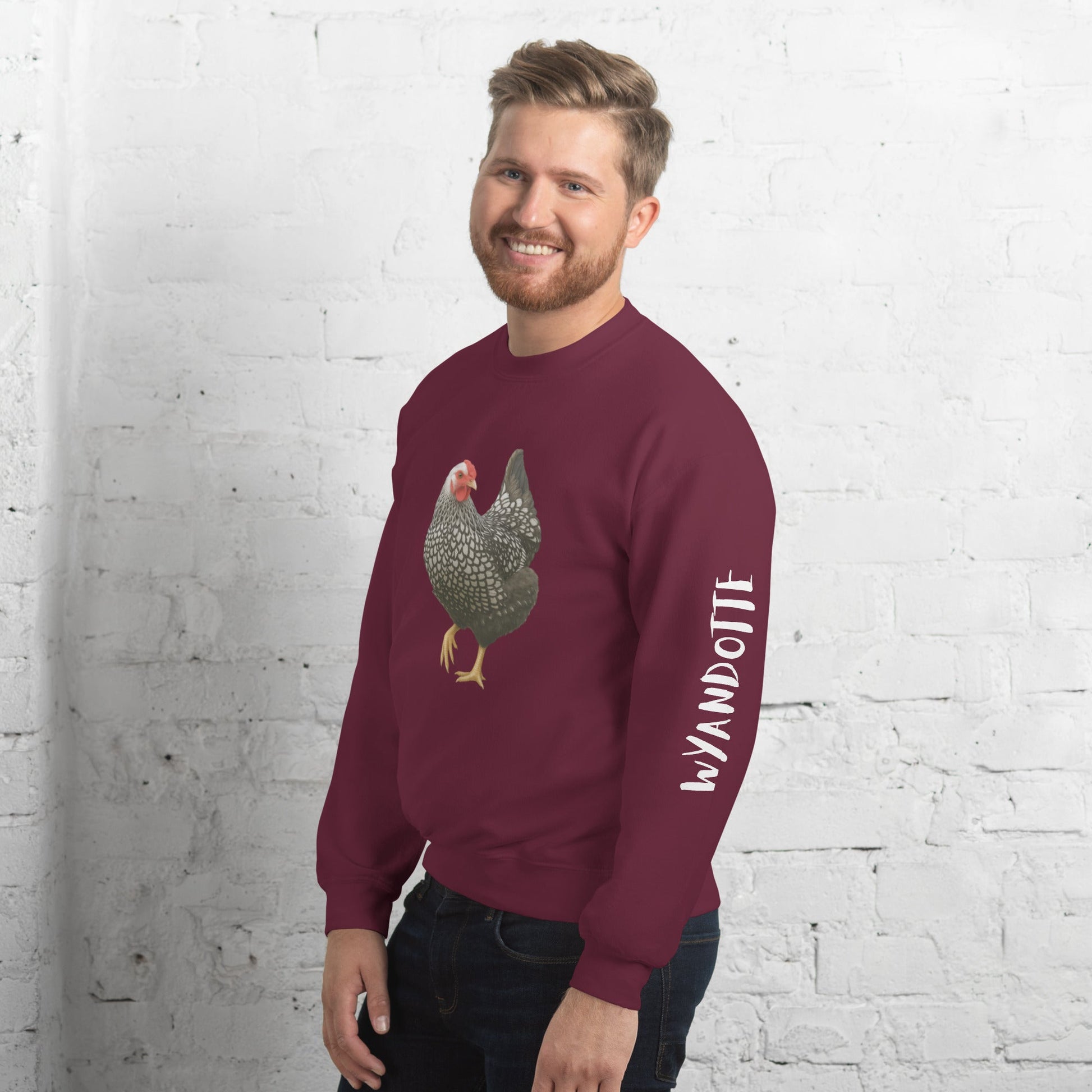 Wyandotte Unisex Sweatshirt - Velora Luxury Fashion