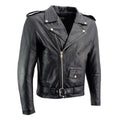 X Element Men's Leather Motorcycle Jacket - Velora Luxury Fashion