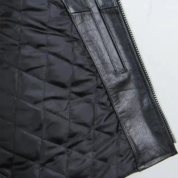 X Element Men's Leather Motorcycle Jacket - Velora Luxury Fashion