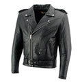 X Element Men's Leather Motorcycle Jacket - Velora Luxury Fashion