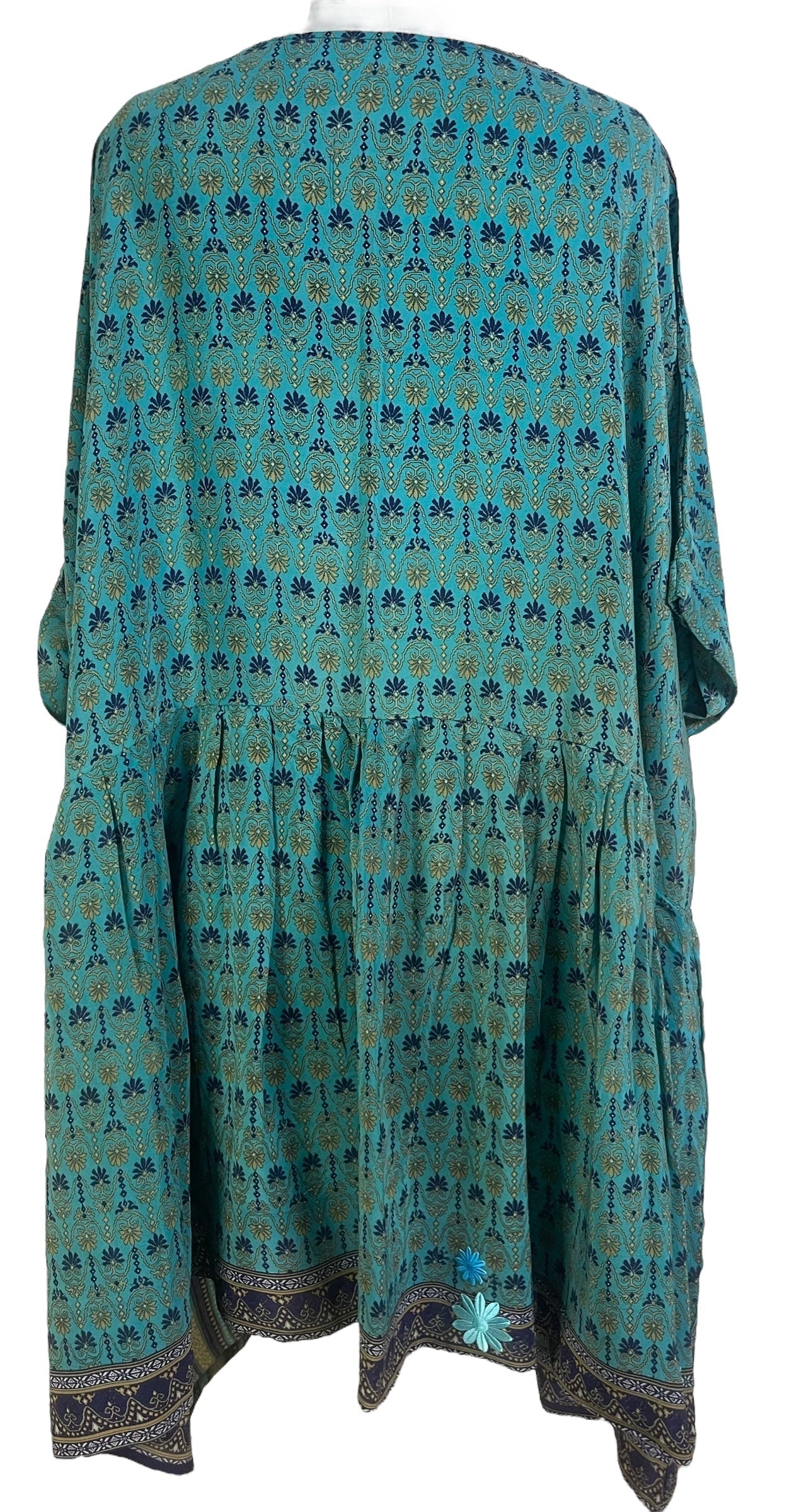 PRC3789 Avatar Pure Silk Boxy Babydoll Dress - Velora