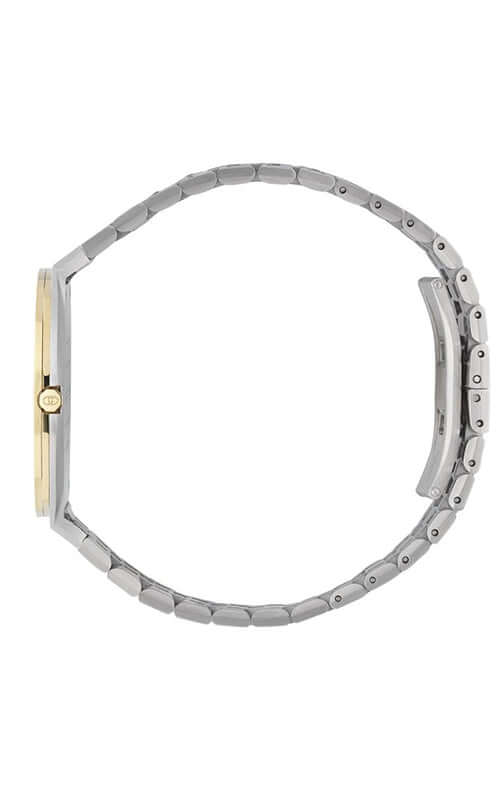 GUCCI 'GUCCI 25H' Steel and 18k Gold Watch YA163405 - Velora