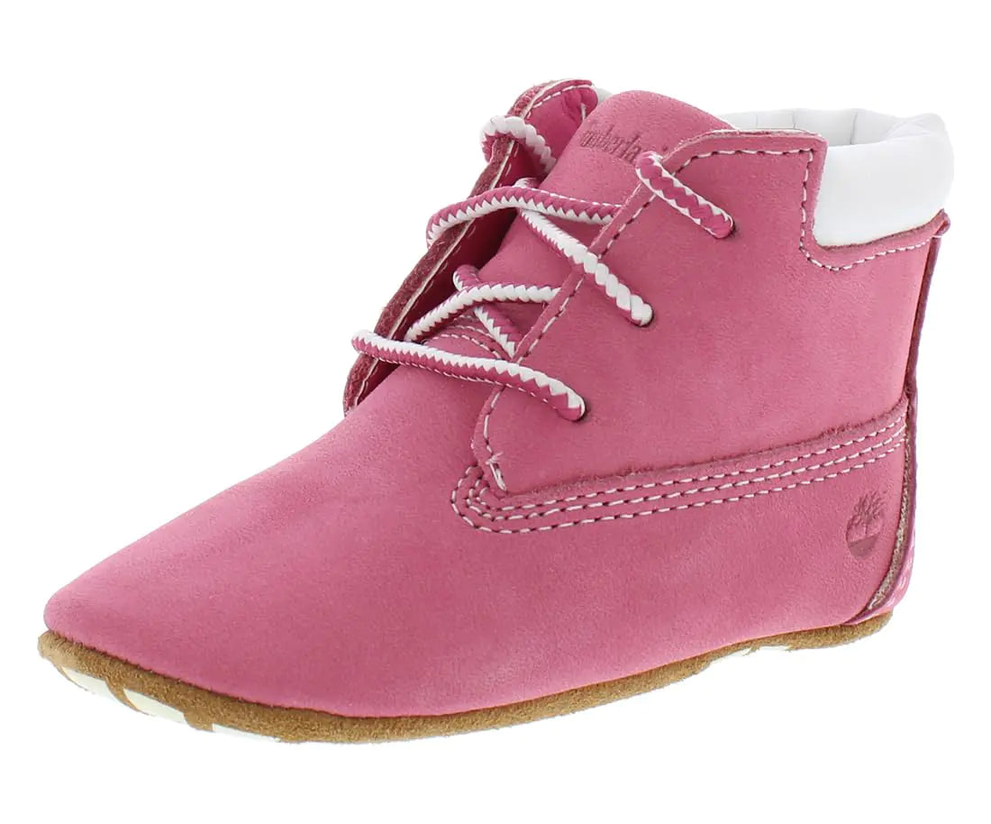 Timberland Crib With Hat Bootie (Infant/Toddler)Pink3 M US Infant