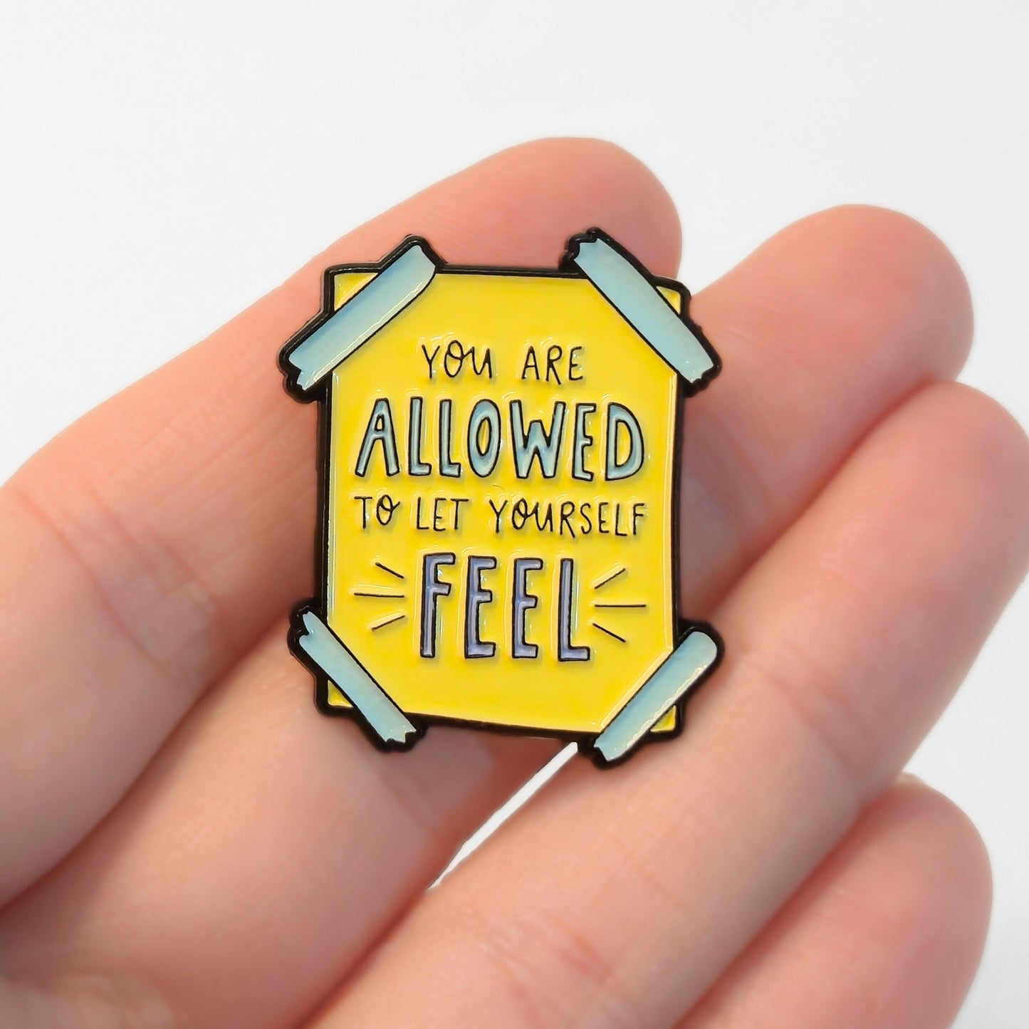 You Are Allowed to Let Yourself Feel | Collectible Pin - Velora