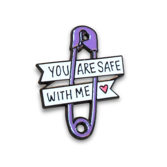 You Are Safe With Me | Collectible Pin - Velora