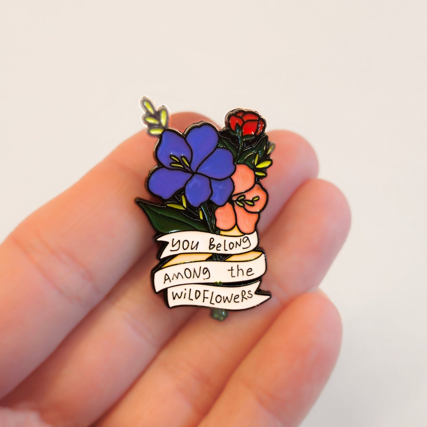 You Belong Among the Wildflowers | Collectible Pin - Velora