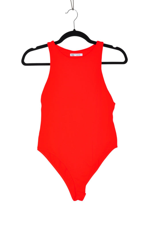 ZARA Women Bodysuits Regular fit in Red - 28 - Velora Luxury Fashion