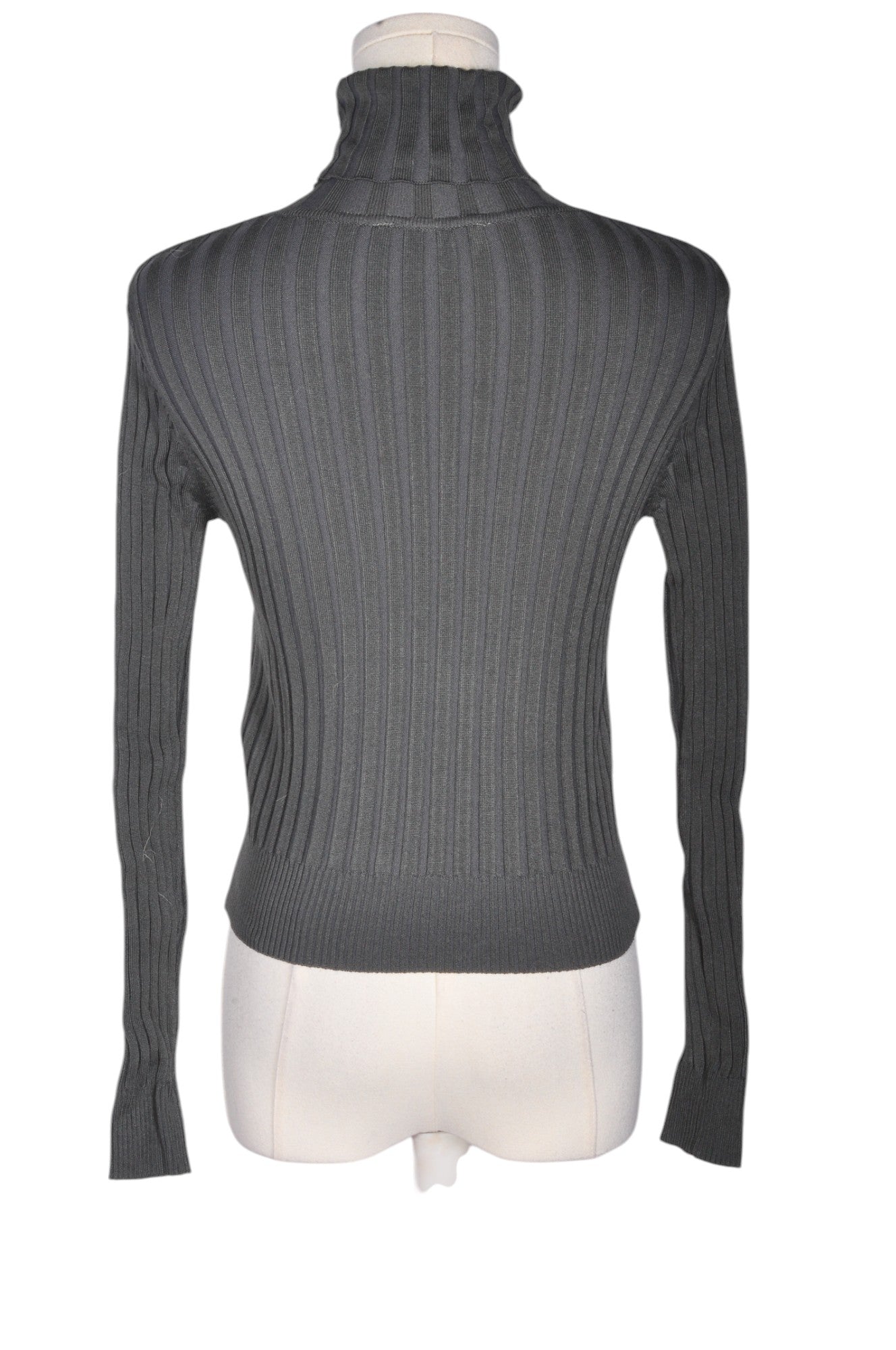 ZARA Women Turtleneck Tops Regular fit in Gray - S - Velora Luxury Fashion