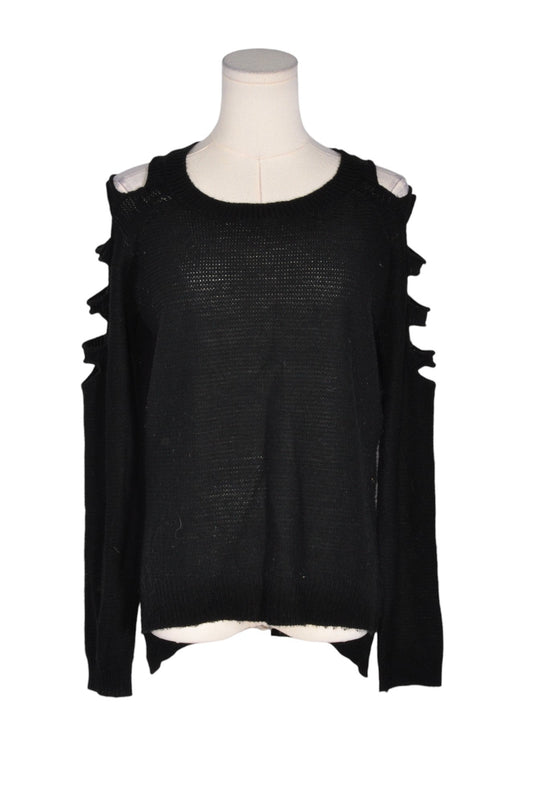 ZENANA OUTFITTERS Women Knit Tops Regular fit in Black - S - Velora Luxury Fashion