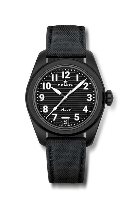 Zenith Pilot Automatic Ceramic 49.4000.3620/21.I001 - Velora