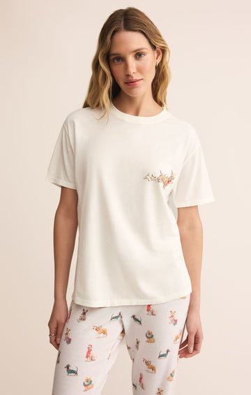Bestie Boyfriend Tee - Dachshund