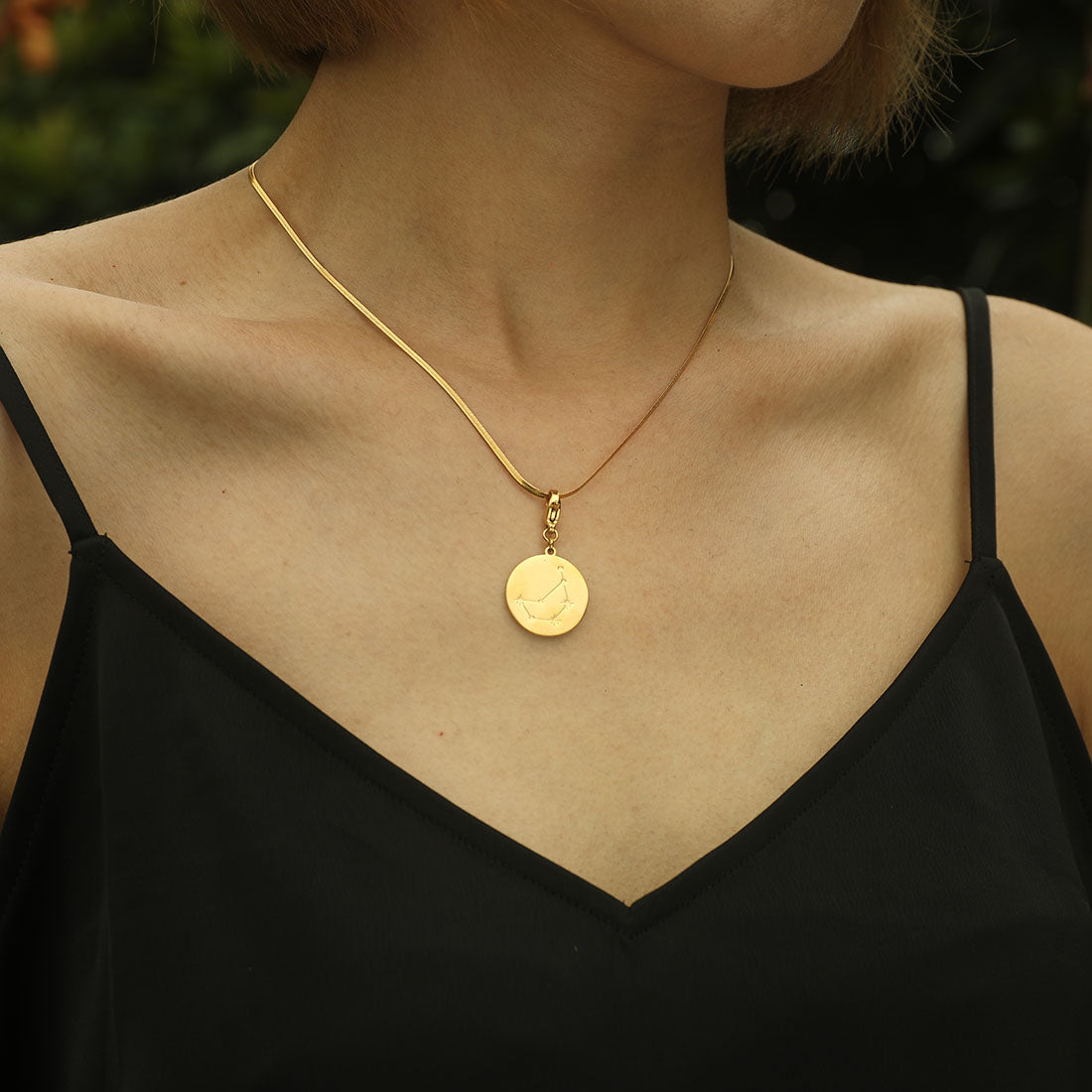 ZODIAC CONSTELLATION Double Sided Charm - Velora Luxury Fashion