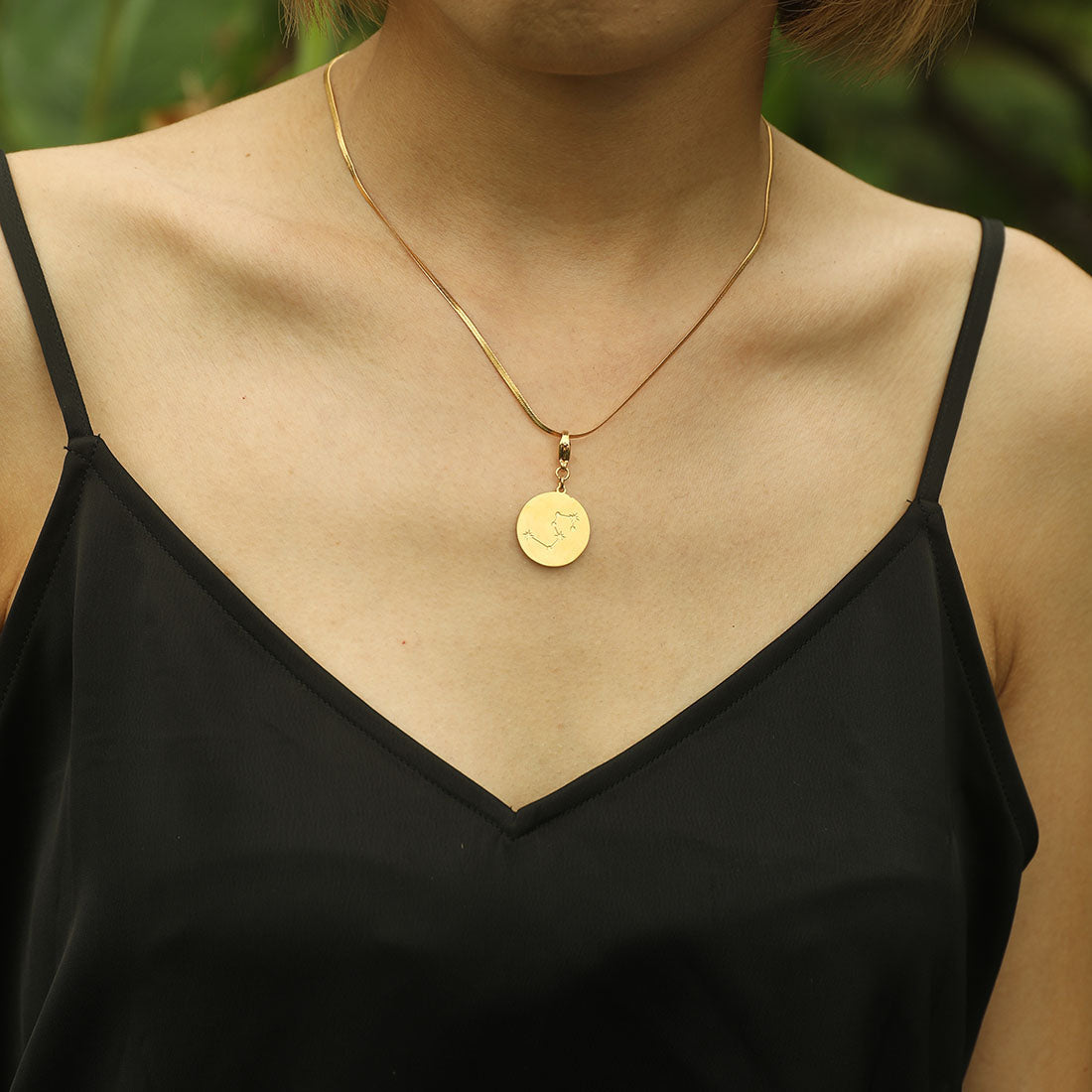 ZODIAC CONSTELLATION Double Sided Charm - Velora Luxury Fashion