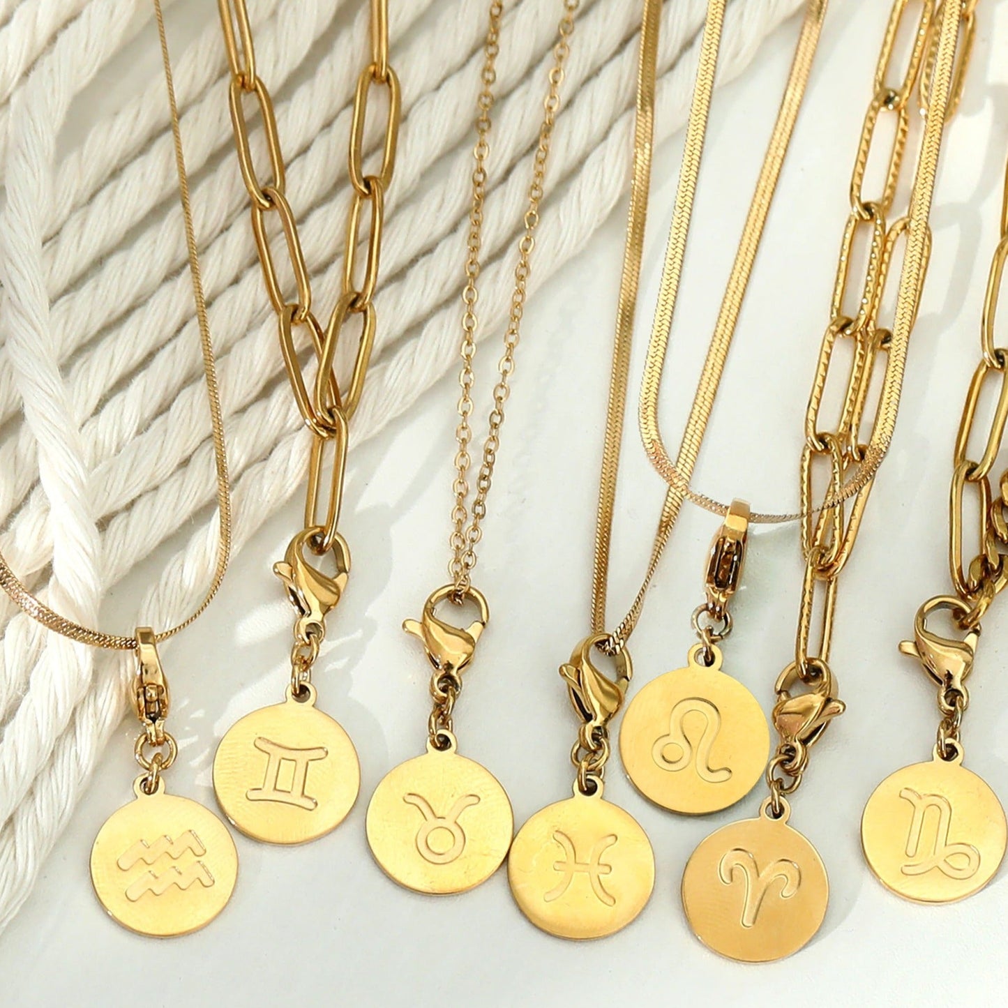 ZODIAC SYMBOL Charm - Velora Luxury Fashion