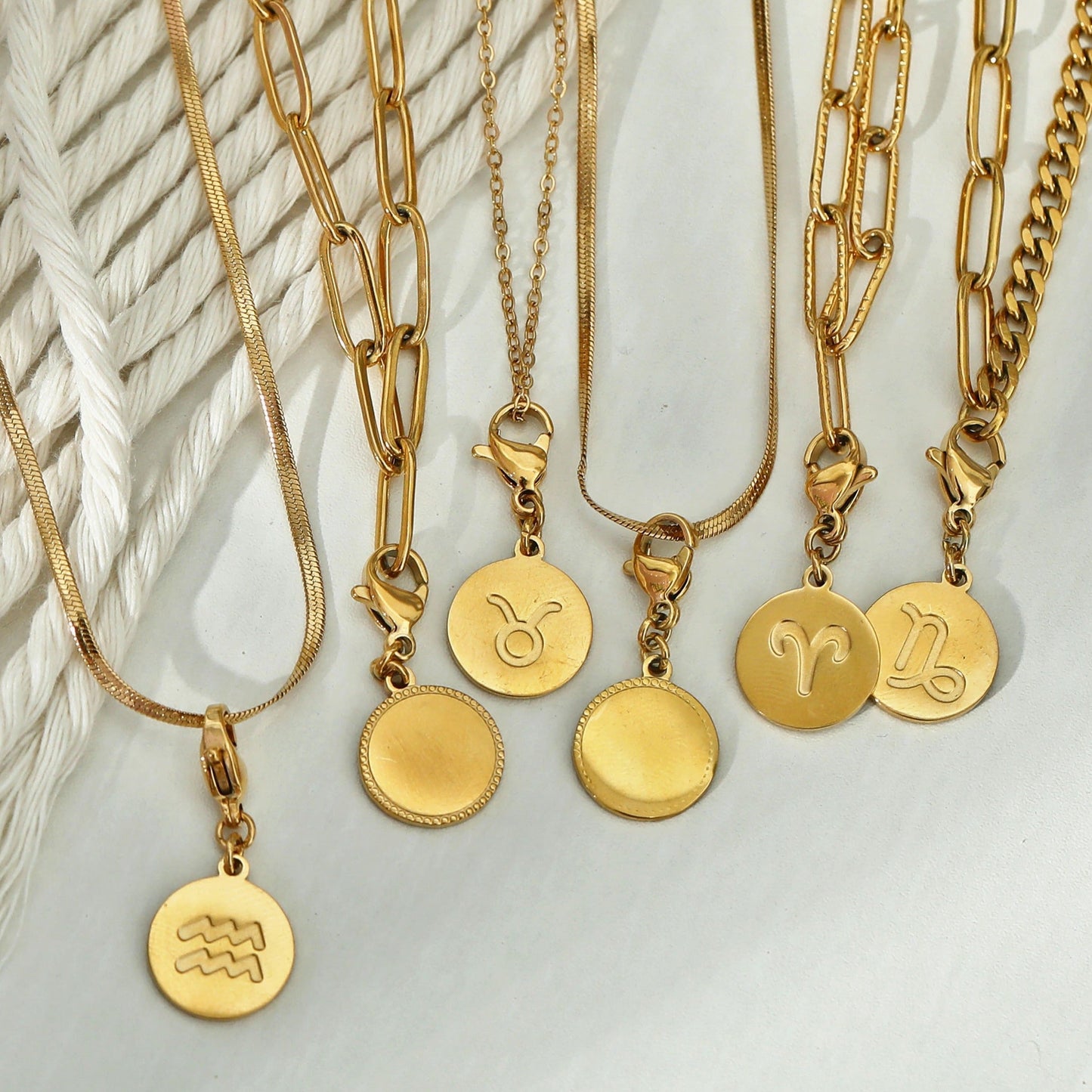 ZODIAC SYMBOL Charm - Velora Luxury Fashion