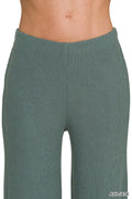 Zenana Mock Neck Top and Pants Sweater Set - Velora Luxury Fashion