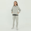 Zip-Up Hoodie Girls Jogger Set - Velora Luxury Fashion