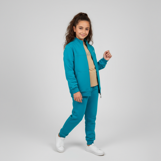 Zip-Up Tracksuit Unisex Casual Set - Velora Luxury Fashion
