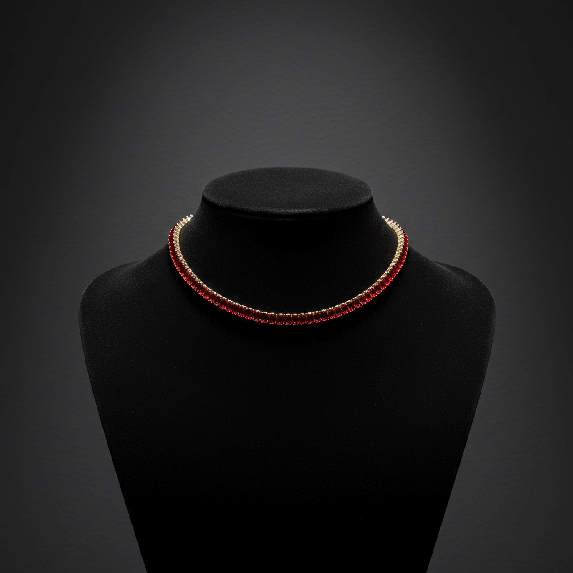Zirconia Diamonds Tennis Necklace | Elegant Necklace - Velora Luxury Fashion