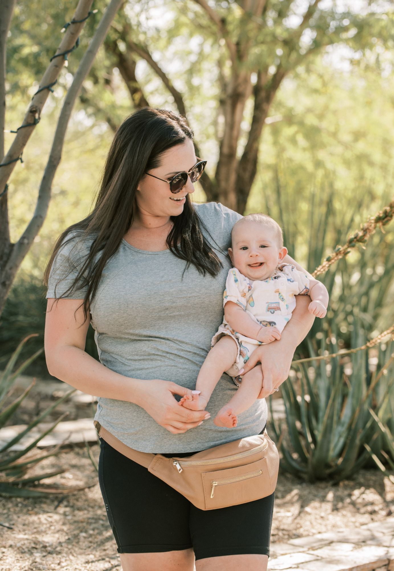 Zoe Zipper Short Sleeve Nursing Tee Shirt - Velora Luxury Fashion