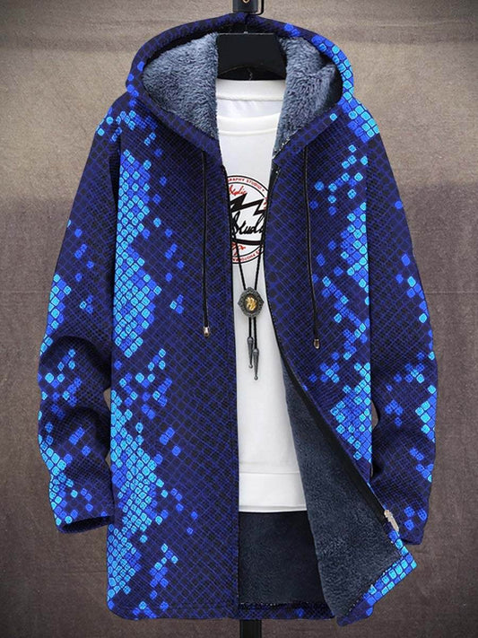 Men's Zipper Hooded Cardigan Cotton-padded Jacket - Velora