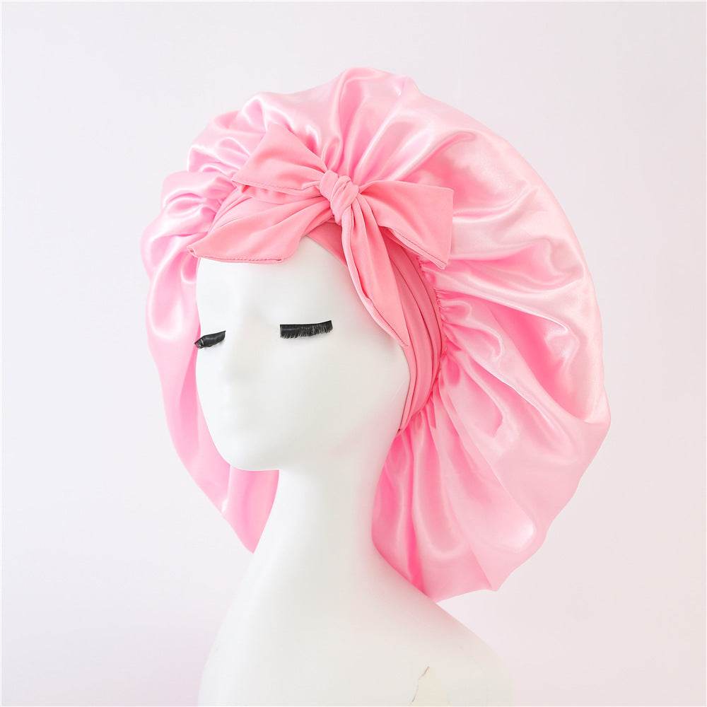 Silk Hair Bonnet For Sleeping Satin bonnet for curly hair - Velora