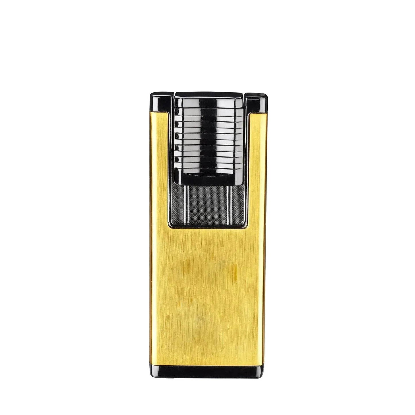 Double High Firepower Blue Flame Torch Lighter With Hidden Cigar Cutter - Velora