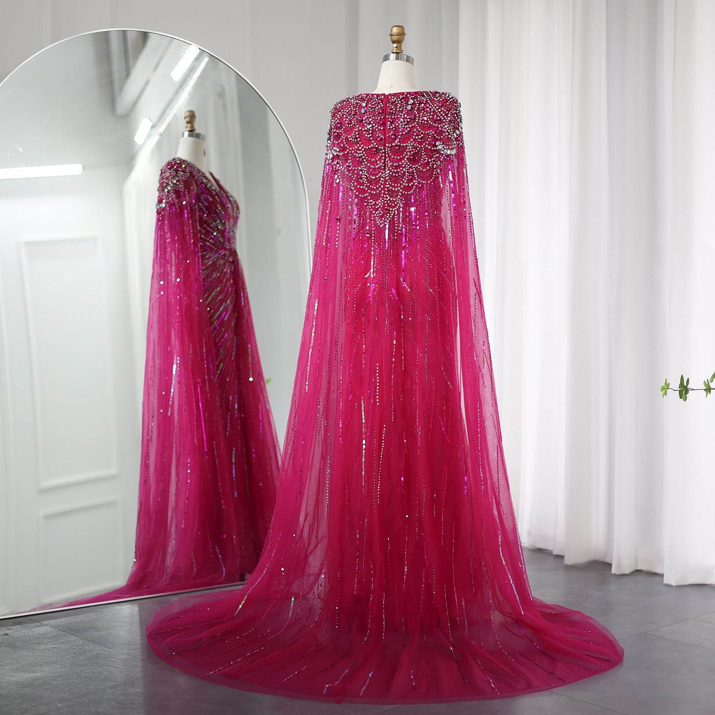 Elegant Long V-neck New Elegant Dress - Velora