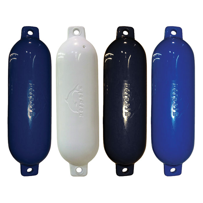 Dock Edge Dolphin Premium Twin Eye Ribbed and Smooth Fenders - Velora