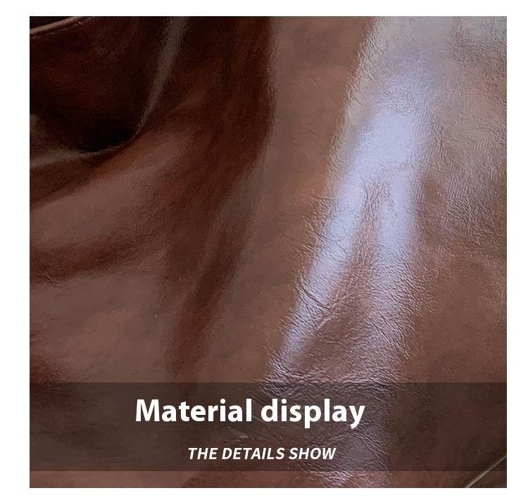 Women's Large Capacity Fashion Cattlehide Leather Shoulder Handbag - Velora