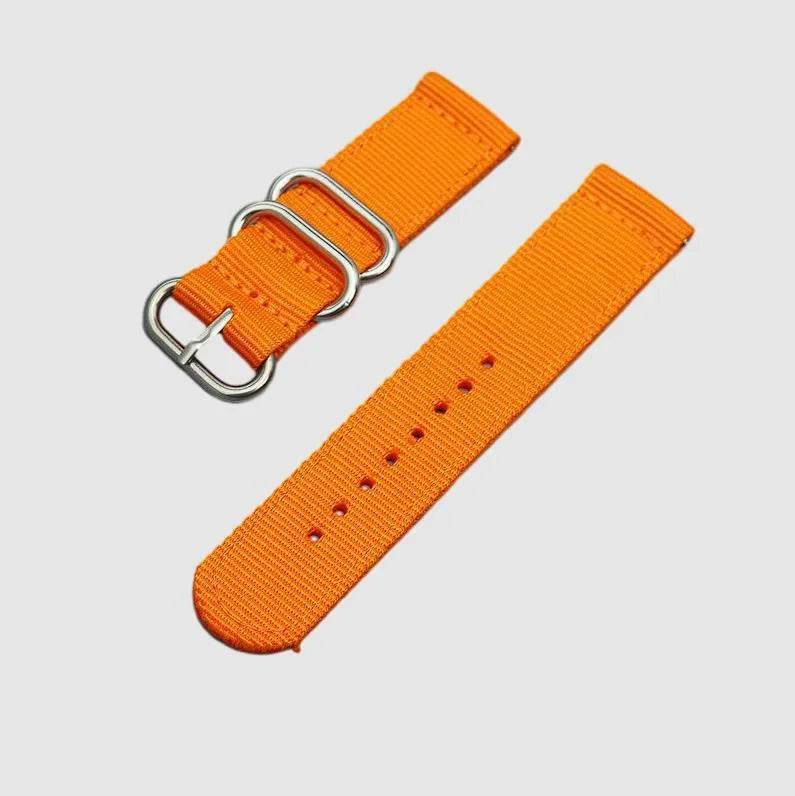 Suitable For Quick Release Watchband Gear S3 S2 Thickened Nylon Canvas Watch Strap - Velora