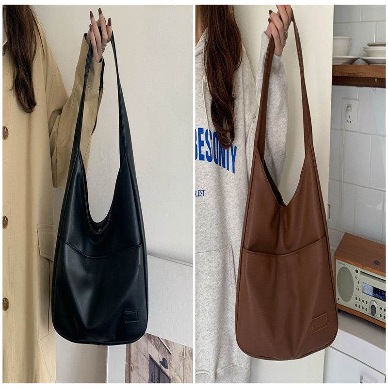 Fashion Tote Bag Large Capacity Casual Shoulder Bag Women's Commuting Handbag College Student - Velora