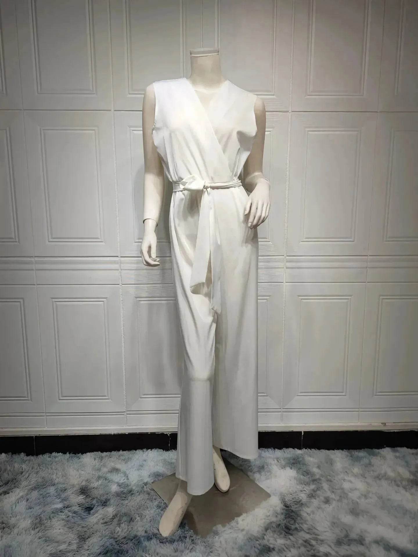 Middle East Modern Girls' Fashion Women's Jumpsuit and Abaya Kimono - Velora